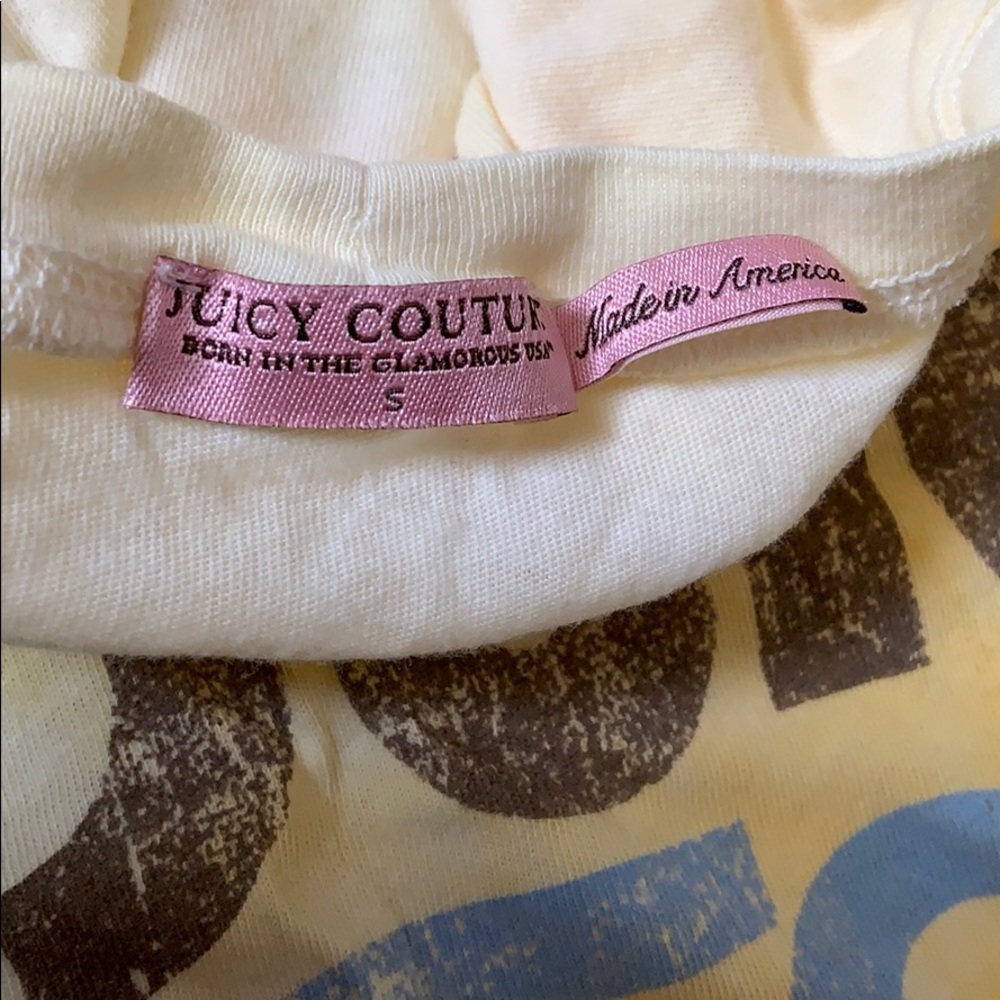 Original Juicy Couture Tie Dye T-Shirt - Picture 2 of 3